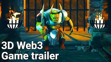 Web3 Game Trailer Example | 3D Character Storytelling for Meta Monkey | Blender 3D, After Effects
