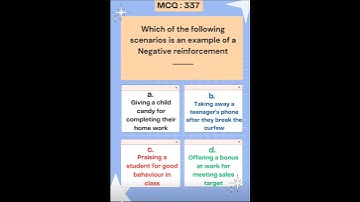 Answer of the last MCQ shared in the community section #learnpsychology