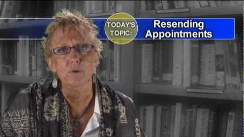 Resending Appointment in Groupwise