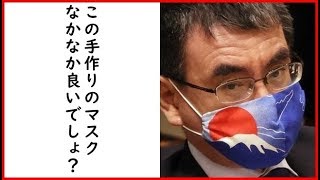 河野太郎防衛大臣が国会で着用していたマスクがネット上で「カッコ良過ぎる」と話題に！ その入手方法とは一体？