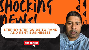 Rank And Rent Local SEO Without GBPs |  A Step by Step Guide