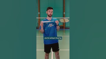 Grip size 🏸 Learn more: badmintonskills.com 🔗