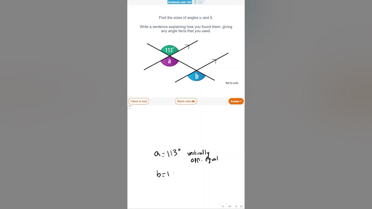 Angles in Parallel Lines on Sparx maths teacher sparx gcse YouTube
