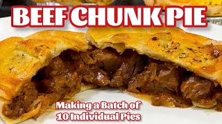 Information How to make Chunky Beef Pie - Making a batch of 10 individual pies #chefarchiepie Guide