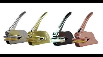 Unlock Endless Personalization: Craft Your Mark with Stamprints Custom Embossers #diy #customized