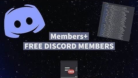 How to get FREE Discord members, Discord auth bot UNLIMITED members