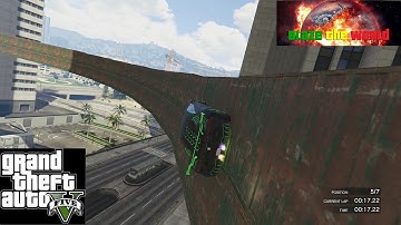 GTA V Custom Race: "OUTSTANDING WALLRIDE" - (1st Place Finish)