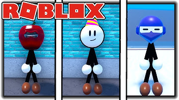 How to get ALL 3 BADGES + MORPHS/SKINS in HENRY STICKMIN 3D RP (WIP) [ROBLOX]