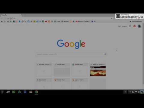 Taking a Screenshot on a Chromebook