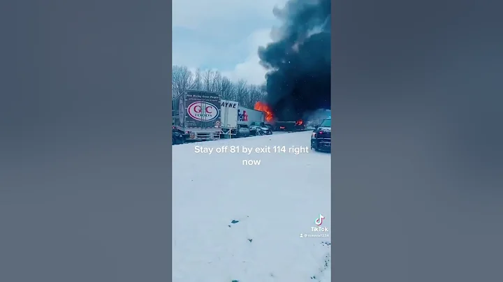 Video from the I-81 scene
