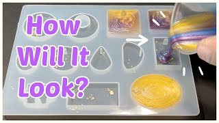 Can You Do a DIRTY POUR With EPOXY RESIN? | Trying the Dirty Pour Technique in Resin