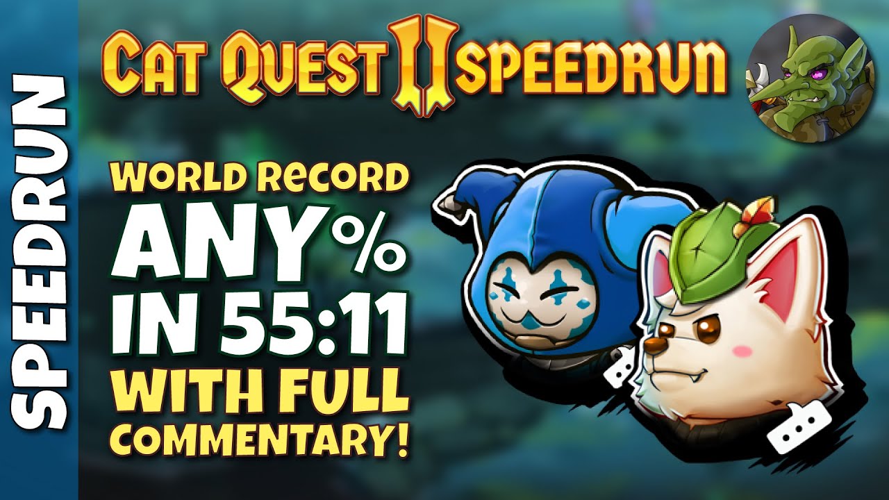 cat quest ii speedrun