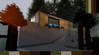 Modern Rural Farm House|Welcome to Bloxburg| | No Large Plot|