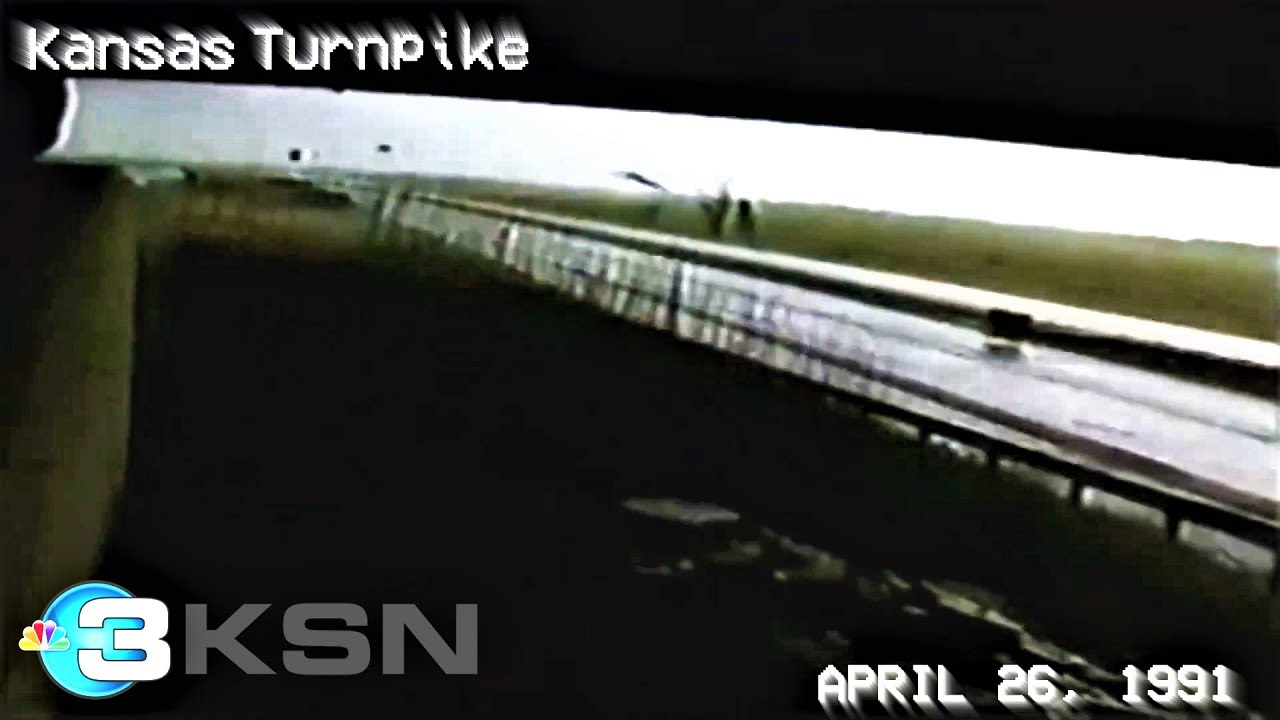 [KSN NBC 3] Kansas Turnpike | Overpass Tornado (4/26/91) [Extended ...