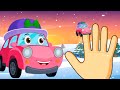 Santa Finger Family | Christmas Carols and Sing Along for Kids