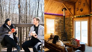 We stayed at a dream cabin in the Poconos. by Pete & Gabby 802 views 1 year ago 10 minutes, 29 seconds