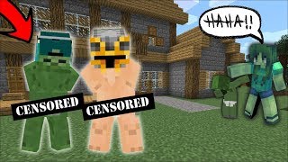 MC NAVEED GETS ALL HIS CLOTHES STOLEN BY A THIEF IN MINECRAFT! GET THE CLOTHES! Minecraft Mods