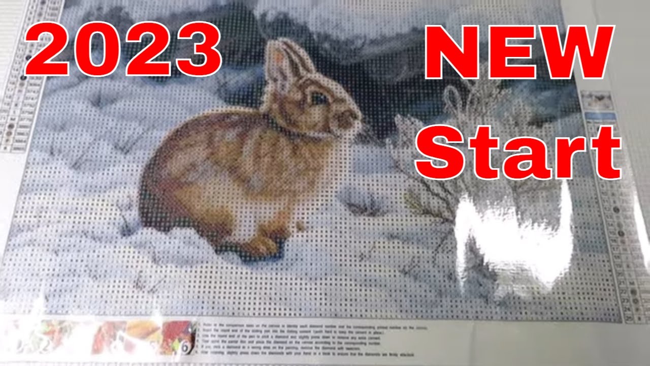New Start Diamond Painting Rabbit #dpclubs #diamondpainting - YouTube