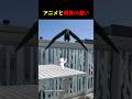 アニメと現実の違い