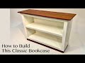 How to build this bookcase  woodworking project