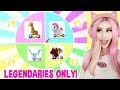 Mystery Wheel Controls Which Pets I Trade... *LEGENDARIES ONLY CHALLENGE* Roblox Adopt Me Trading