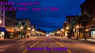 9/11/2004 | KXI94 CRS Broadcast Cycle