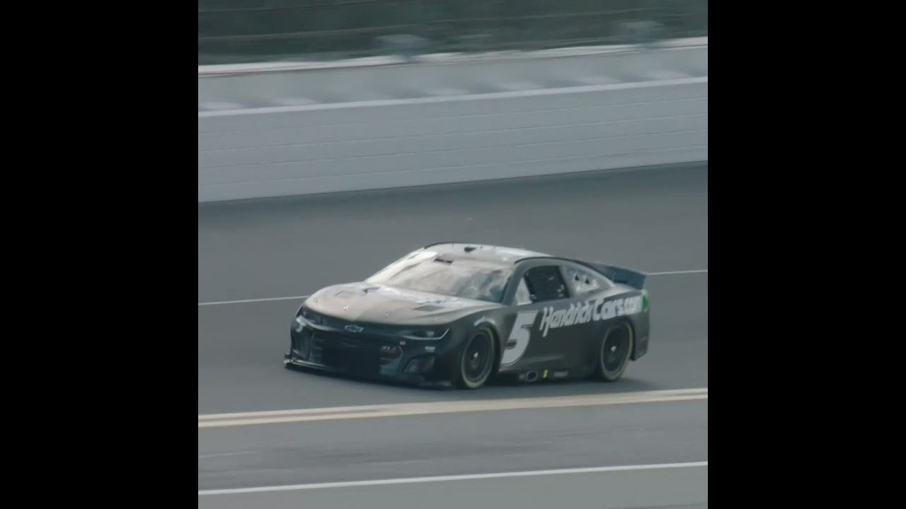 Dale Earnhardt Jr. tests the No. 5 Next Gen Car at Daytona