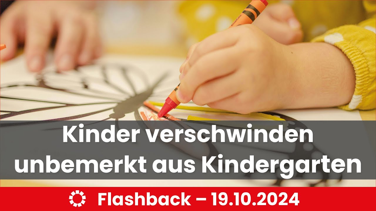 Kinder verschwinden unbemerkt aus Kindergarten & Hollywood in Wien