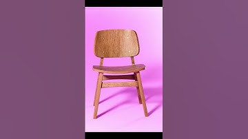 Made 3d Chair Animation using Blender(Beginner) Blender Guru