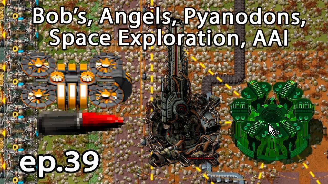 Factorio space exploration чертежи