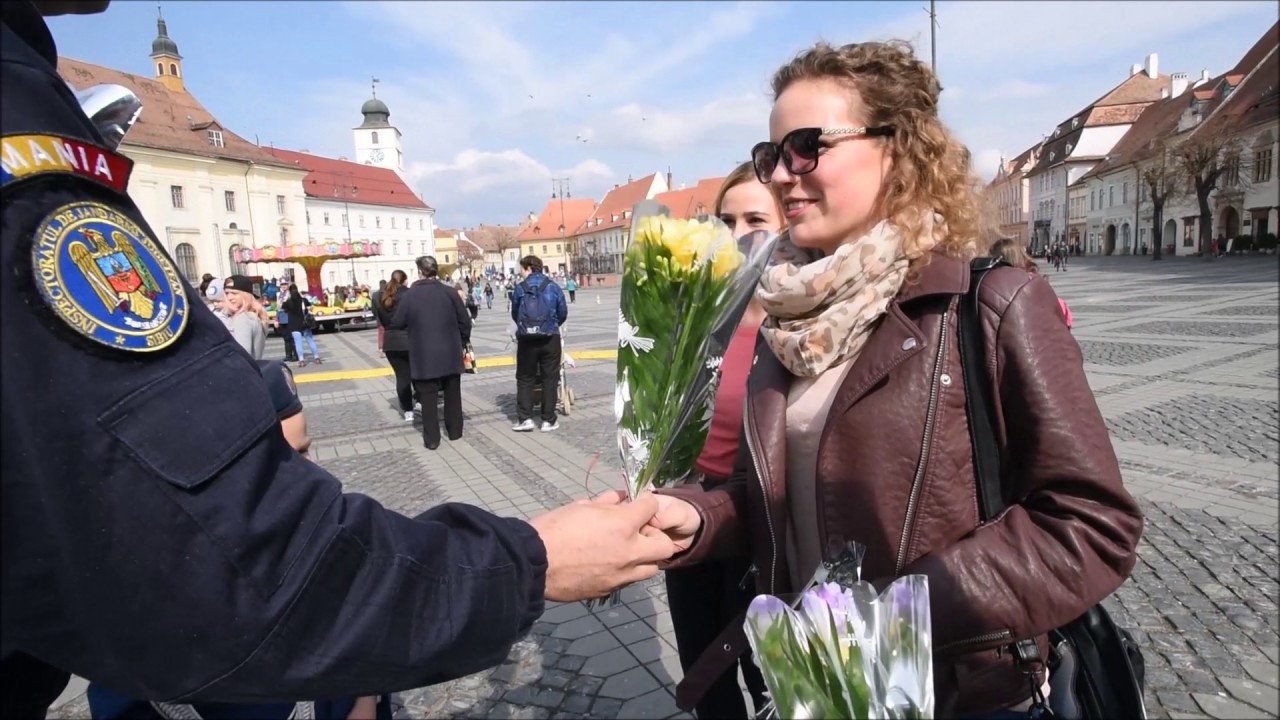 Flori De 8 Martie De La Jandarmeria Sibiu Youtube