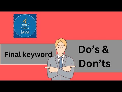 #986 - Java Interview Questions | Final Keyword in Java