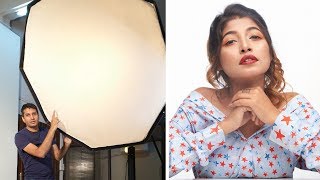 Photography Lighting technique - Create Beautiful soft skin look with SOFTBOX screenshot 2