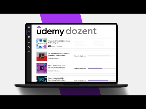 Dozent bei Udemy (Tutorial) Alles was du über das Erstellen & Verkaufen von Kursen wissen musst.