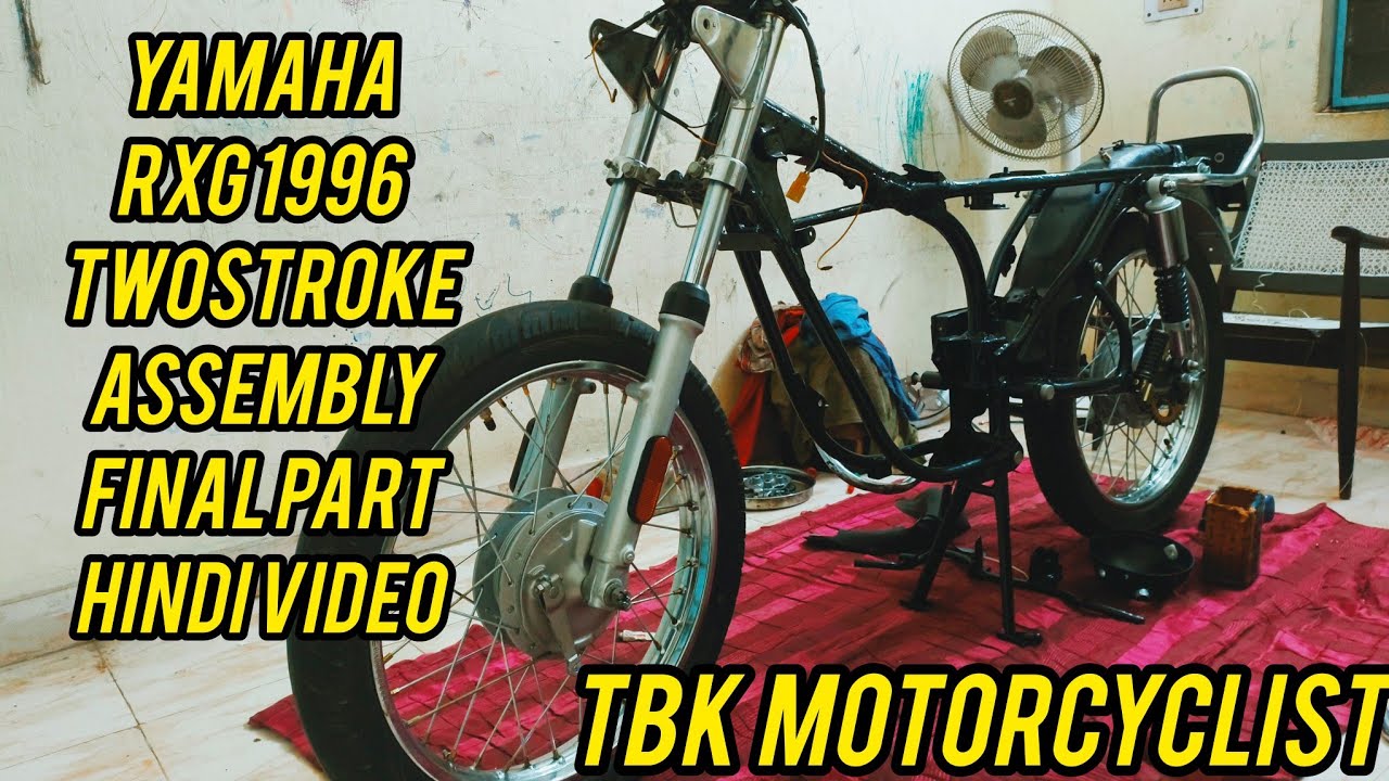 Yamaha RX135/RXG Twostroke Motorcycle Restoration in detail. #hindi @TRIVANDRUMBASEDKERALITE