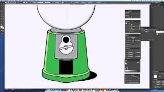 Glennz Illustration Process - Brussels Sprouts Machine
