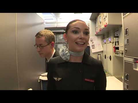 Luxury service of First Class flights