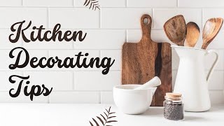 Spring Kitchen Vignette