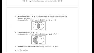 Year 10 5.3 Probability 2 - Venn Diagrams and Two way tables