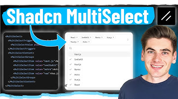 Shadcn Finally Has MultiSelect!