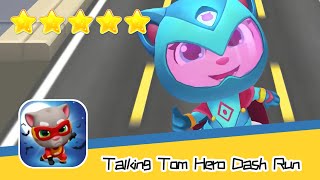 Talking Tom Hero Dash Run Day214 Walkthrough Endless runner Save the world Recommend index five star screenshot 4