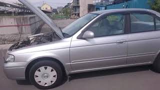 Видео-тест автомобиля Nissan Sunny (серебро, FB15-380678, QG15-DE, 2003г.)