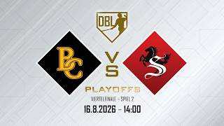 Live DBL Play-Offs 2026 Bonn Capitals vs Stuttgart Reds - Spiel 2
