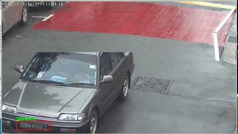 Optasia ANPR running Yolo on low cost ( $99 )  Khadas VIM3