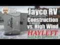 Jayco RV Construction vs. High Winds - Crash Test Results