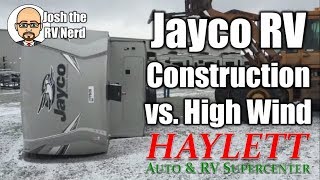 Jayco RV Construction vs. High Winds  Crash Test Results