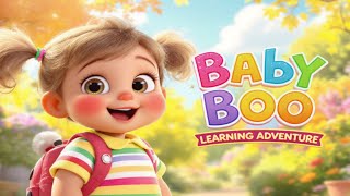Baby Boo Learning Adventure 🌈 | Colors, Shapes, Animals & Nursery Rhymes for Kids