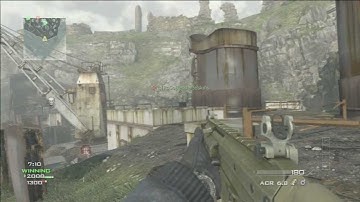 COD MW3 Aground 3v3 Face Off w/Music
