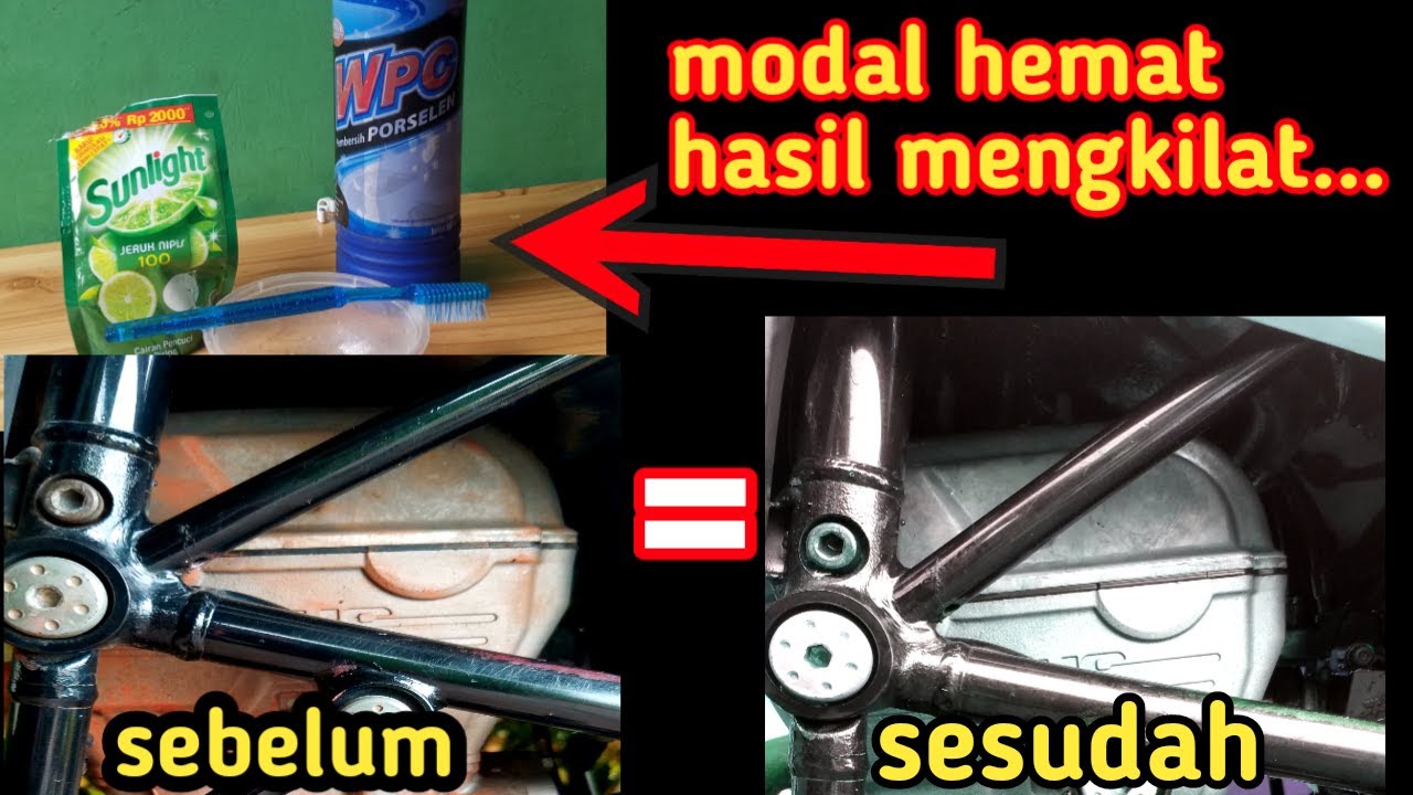CARA MEMBERSIHKAN KERAK BLOK MESIN