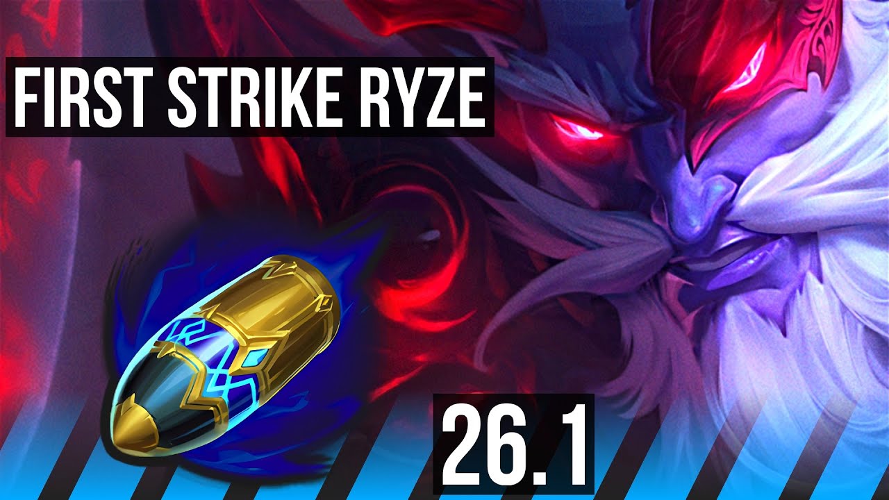 Watch Ryze dominate against Vladimir in Korean Diamond! 
Highlights: Rare keystone: First Strike, Good KDA: 13/1/3. 
Learn what runes to use, what items to build, understand how to lane, teamfight, and outplay your opponents as #Ryze. 
/// #LeagueOfLegends high elo replay 
 
Thank you for watching! 
Did you learn something new? Share it in the comments! 
If you liked this video, please leave a thumbs up, if you disliked it, be sure to give me feedback in the comments. I appreciate your support! 
 
~~~| DOMISUMREPLAY |~~~ 
High elo replays for every role and champion. Improve your gameplay. Many uploads per day. 
 
~~~| WATCH MORE |~~~ 
Main channel: https://www.youtube.com/channel/UChkYqBSmrYsPjOTK2N4pdWg?sub_confirmation=1 
Ryze channel: https://www.youtube.com/channel/UCzl8VjJTB8nWYXiTk8bW05w?sub_confirmation=1 
 
More replays of: 
- Ryze vs Vladimir: https://www.youtube.com/playlist?list=PLaCjvVPexYWXGqx5qYZZIGmK9UIOQS_iB 
- Ryze MID: https://www.youtube.com/playlist?list=PLaCjvVPexYWURK64lcXpKvrt7tS2COk10 
- Ryze: https://www.youtube.com/playlist?list=PL-TM5XNBRKzSGnwYV1Ri01DuSGXccnpxy 
 
~~~| MATCH INFO |~~~ 
GAME TYPE: Ranked Solo/Duo 5v5 
REGION: KR 
AVERAGE RANK: Diamond III 
SEASON: Season 2026 
PATCH: 26.1 
 
~~~| SPECTATED PLAYER |~~~ 
CHAMPION: Ryze 
SKIN: Blood Moon Ryze 
RANK: Diamond III 
RIOT ID: 백수월드컵우승자 # 직업이없네 
OP.GG: https://op.gg/summoners/kr/%EB%B0%B1%EC%88%98%EC%9B%94%EB%93%9C%EC%BB%B5%EC%9A%B0%EC%8A%B9%EC%9E%90-%EC%A7%81%EC%97%85%EC%9D%B4%EC%97%86%EB%84%A4 
RUNES: INSPIRATION - First Strike, Cash Back, Triple Tonic, Cosmic Insight; SORCERY - Manaflow Band, Scorch (Adaptive Force + Adaptive Force + Health) 
 
~~~| OPPONENT |~~~ 
CHAMPION: Vladimir 
SKIN: Cafe Cuties Vladimir 
RANK: Diamond IV 
RUNES: SORCERY - Phase Rush, Nimbus Cloak, Transcendence, Gathering Storm; PRECISION - Legend: Haste, Last Stand (Ability Haste + Adaptive Force + Health Scaling) 
 
I am not one of the summoners playing in the matches uploaded to this channel, so I am unfortunately unable to answer questions about decisions made by the summoners in the game. 
 
played at 2026-01-09 04|47|36 (CET); rec on wd-elefant at 2026-01-09 18|53|14 (CET); mtdt at 2026-01-09 19|40|33 (CET); KR-8016813516-MID-BLUE